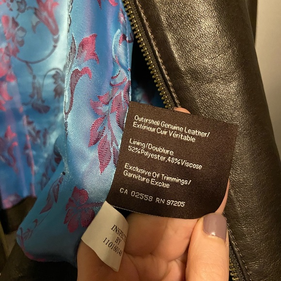 Danier vintage leather jacket - Picture 8 of 10